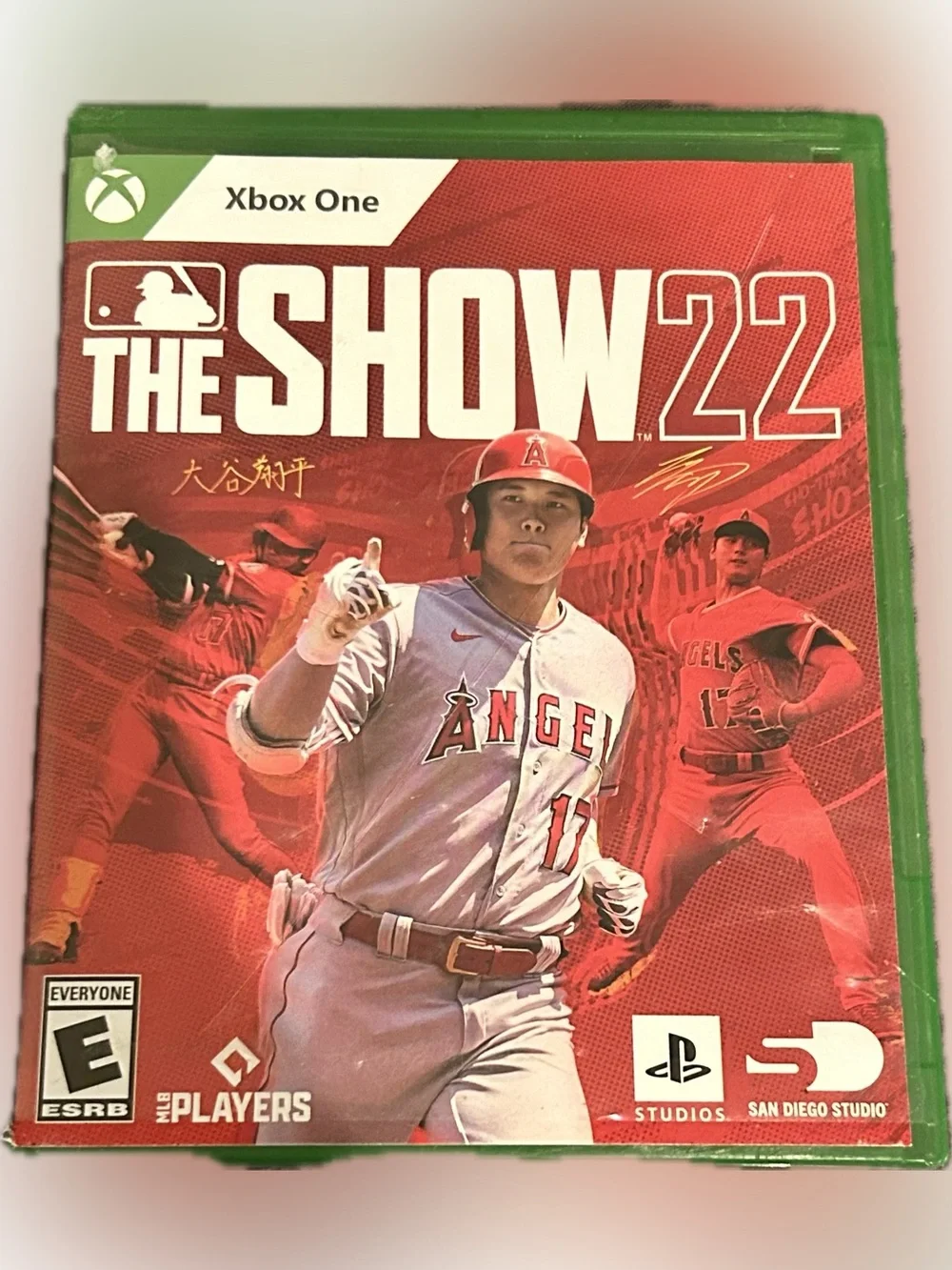 MLB The Show 22 Xbox One Game & Baseball Cards Lot